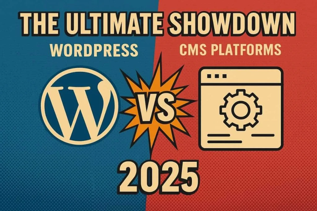 CMS Platform comparison 2025 by Webreacher