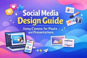 Social Media Design tips and examples for posts and presentations by Webreacher