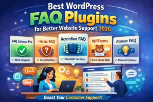 WordPress FAQ plugins for support and engagement WebReacher