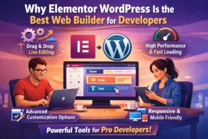 Elementor WordPress responsive website design services by WebReacher